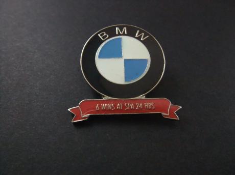 BMW 6 x winnaar 24 Uur van Spa-Francorchamps